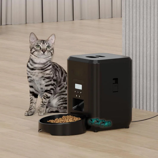 Distributeur automatique de nourriture pour chat et chien